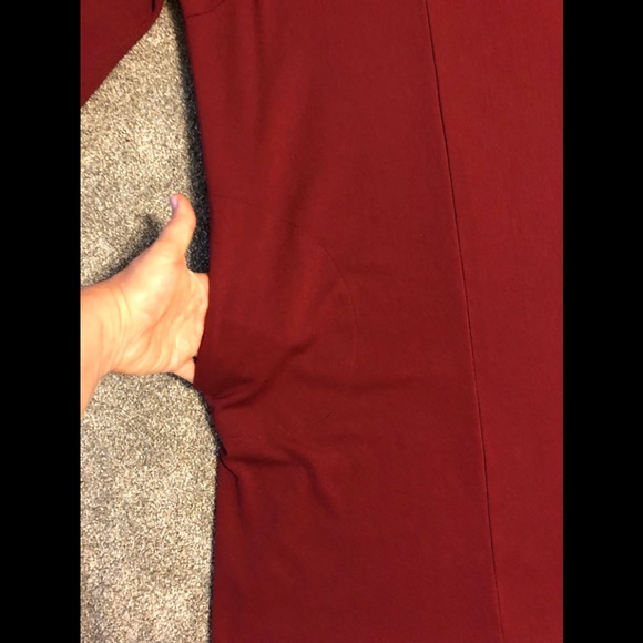 Emma’s Closet Dress size M Workwear Jersey Classic Pencil Stretchy Pockets - Picture 7 of 10